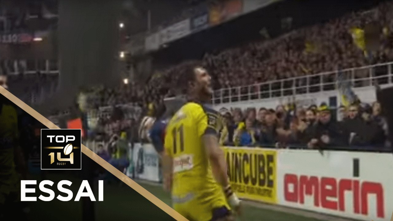 TOP 14 - Essai Rémy GROSSO (ASM) - Clermont - Grenoble - J18 - Saison 2018/2019
