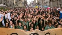 Tens of thousands protest in Milan against racism and discrimination