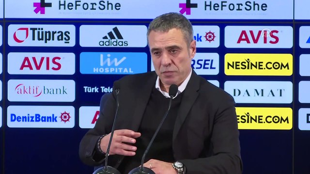 Fenerbahçe-Çaykur Rizespor maçının ardından - Ersun Yanal (2) - İSTANBUL