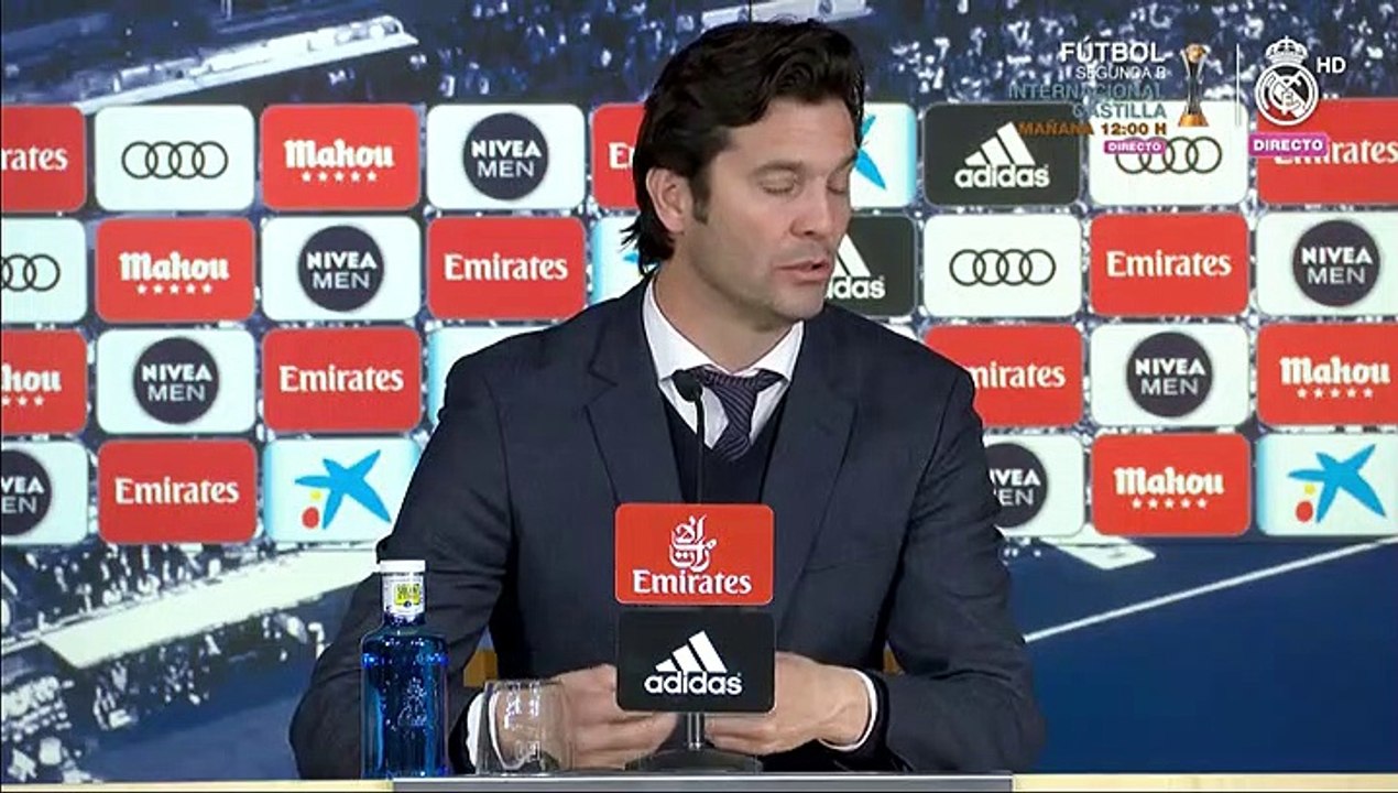 Solari: "Lo hemos buscado de todas las maneras...