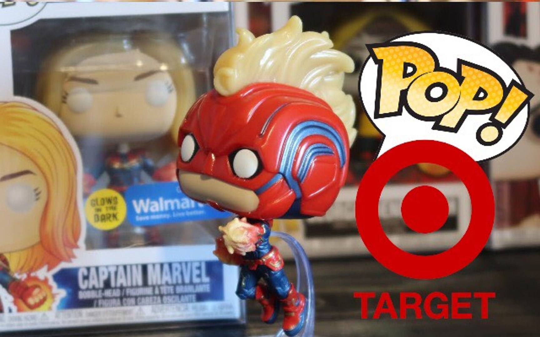 target captain marvel funko pop