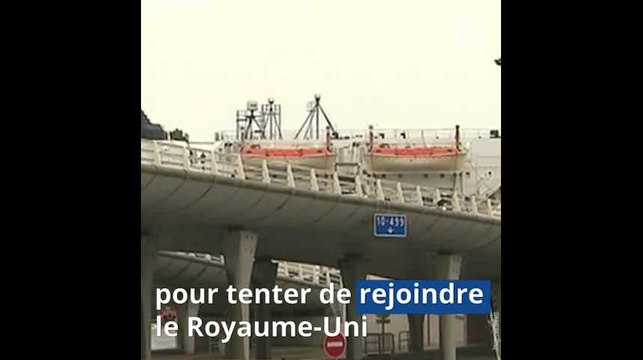 Calais: Une centaine de migrants s'introduisent sur le port