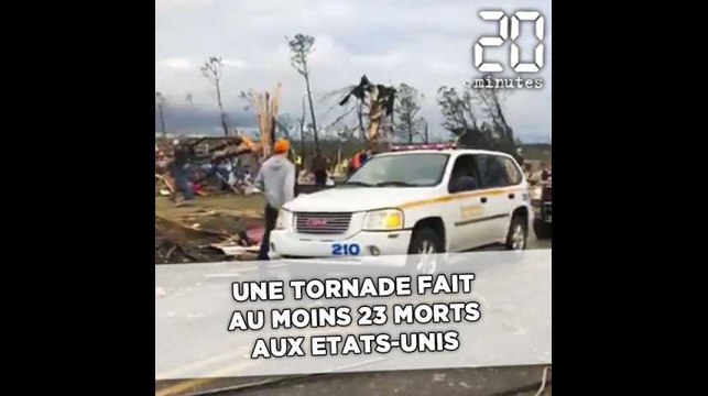 Une tornade fait au moins 23 morts aux Etats-Unis