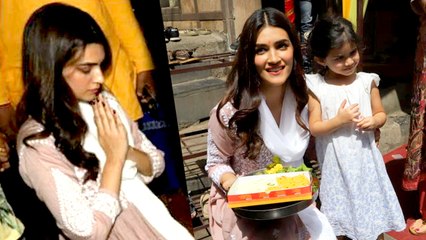 Luka Chupi Actress Kriti Sanon Seeks Blessing Of Lord Shiva On Maha Shivratri