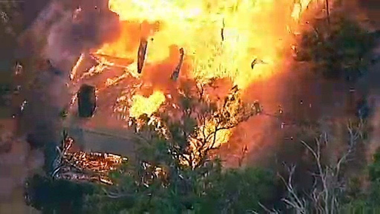 Flammen-inferno nach rekordhitze in australien