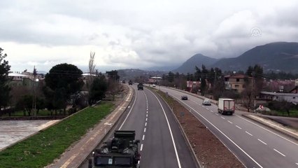 Suriye sınırına komando sevkiyatı - HATAY