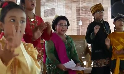 Maestro Keroncong Waldjinah Ajarkan Anak-Anak