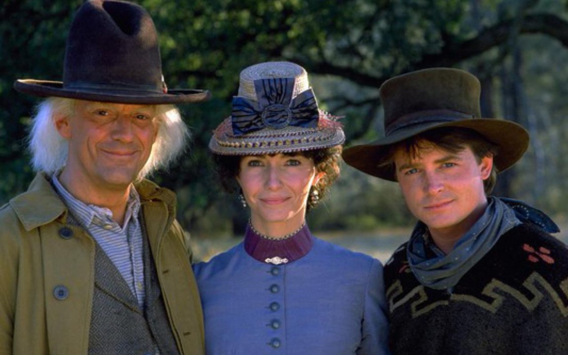 Back to the Future 3 Movie - Michael J. Fox, Christopher Lloyd