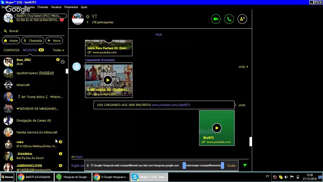 Chegando a 1000 inscritos - Minha reação - Vou chorar :( (LIVE)