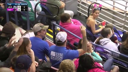 ECHL Jacksonville Icemen 2 at South Carolina Stingrays 0