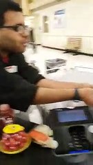 Mom thanks grocery cashier for special moment with young daughter in viral video