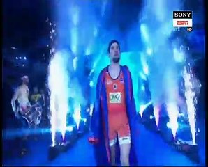 PWL 3 Day 2: Shravan vs Vladmir Khinchegashivli wrestling at Pro Wrestling league