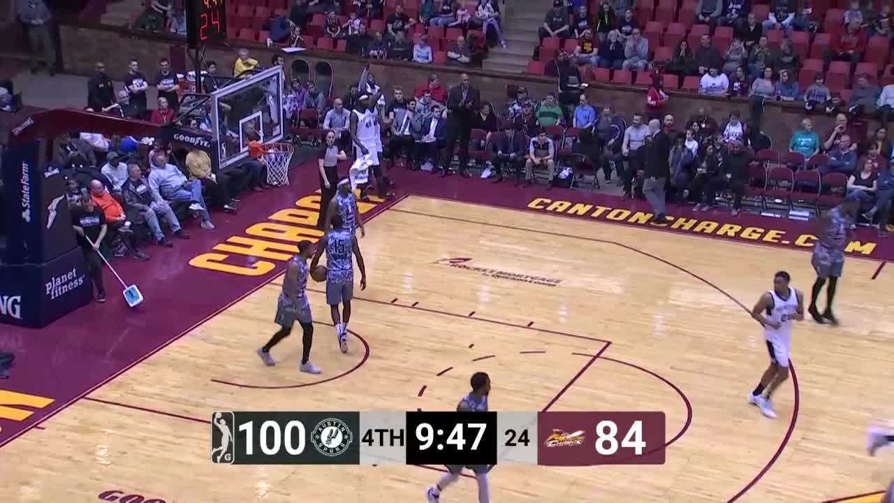 Amida Brimah Posts 20 points & 10 rebounds vs. Canton Charge