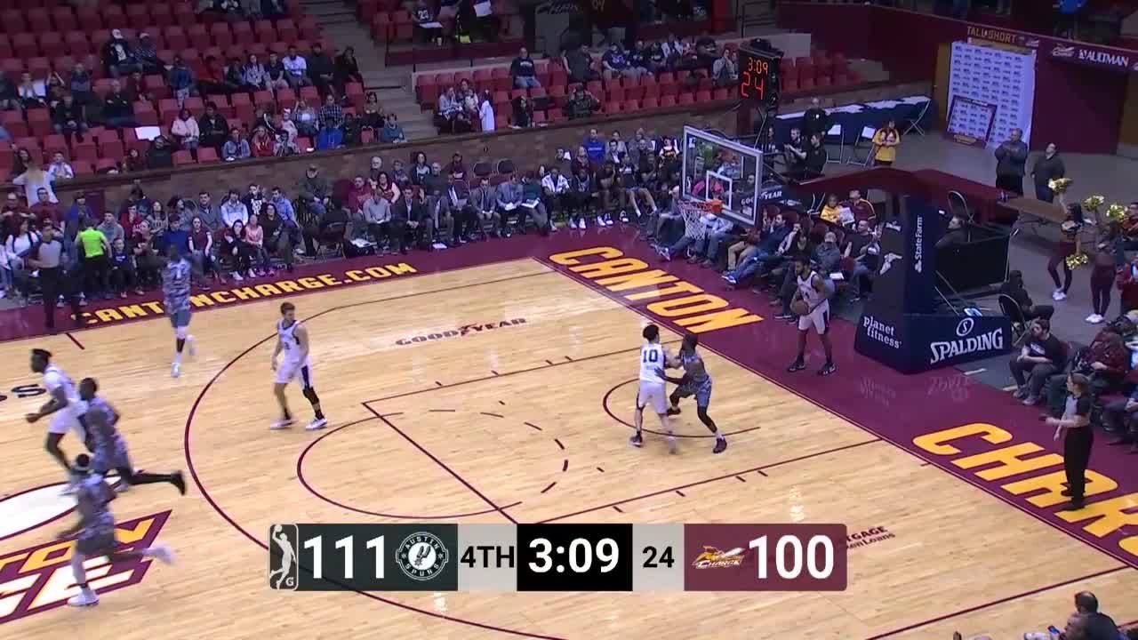 Levi Randolph (22 points) Highlights vs. Austin Spurs