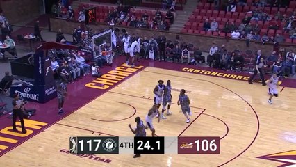 Josh Huestis Posts 10 points & 11 rebounds vs. Canton Charge
