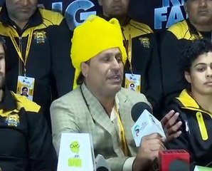 PWL 3 Day 8: Punjab Royals Wrestlers briefing the Media after victory against Haryana