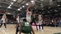 Shevon Thompson Posts 10 points & 12 rebounds vs. Westchester Knicks