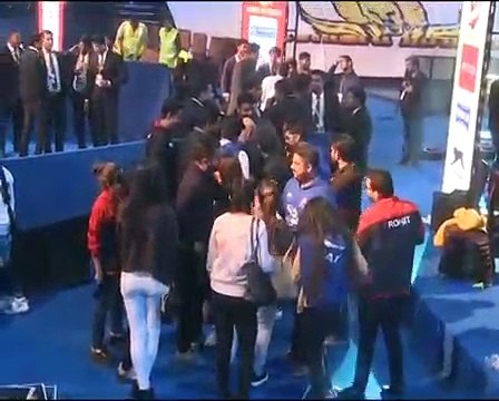 PWL 3 Day 5_ Visuals after the match between UP Dangal and Mumbai Maharathi