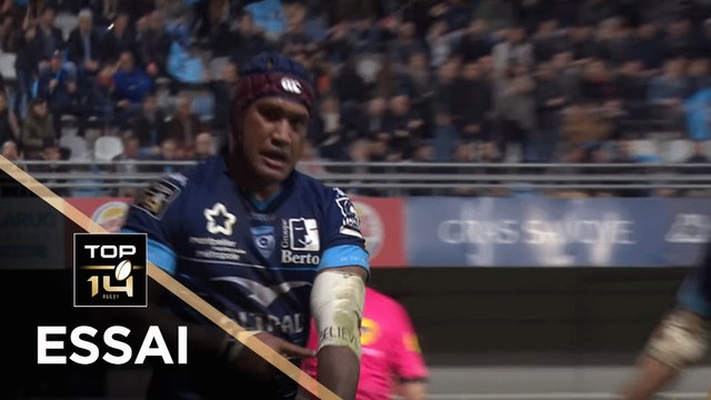 TOP 14 - Essai Nemani NADOLO (MHR) - Montpellier - Bordeaux-Bègles - J18 - Saison 2018/2019