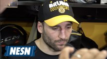 Patrice Bergeron Talks Close Game With Devils