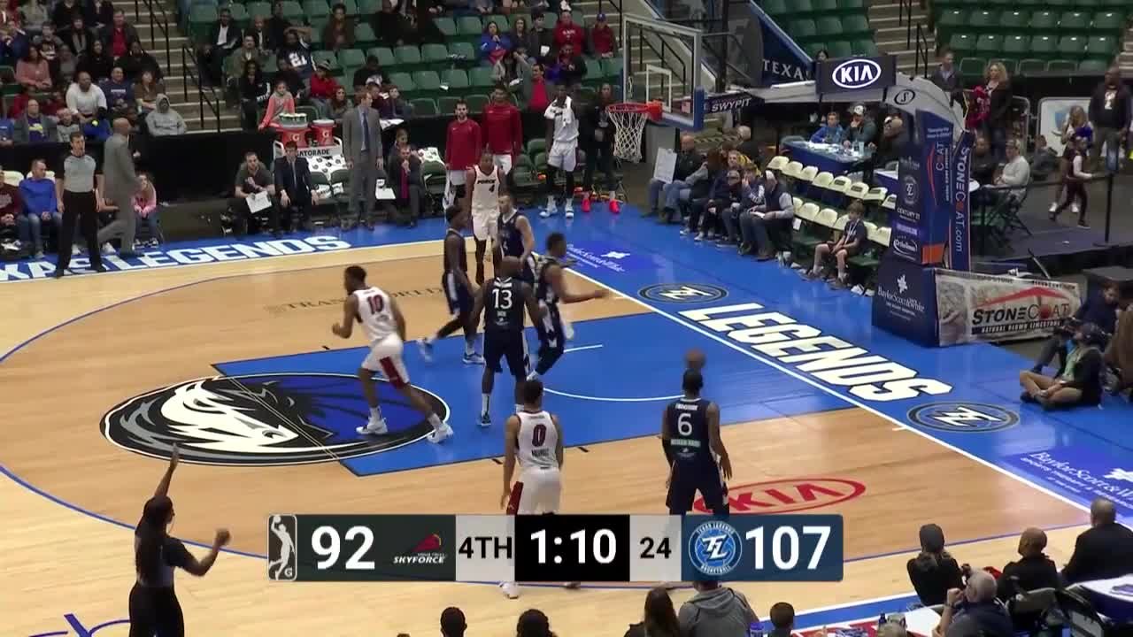 Duke Mondy (19 points) Highlights vs. Texas Leg...