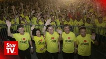 Former chief minister joins “I Love Penang Run 2019”