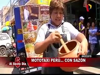 Mototaxis convertidas en puestos de comida causan furor en Lima