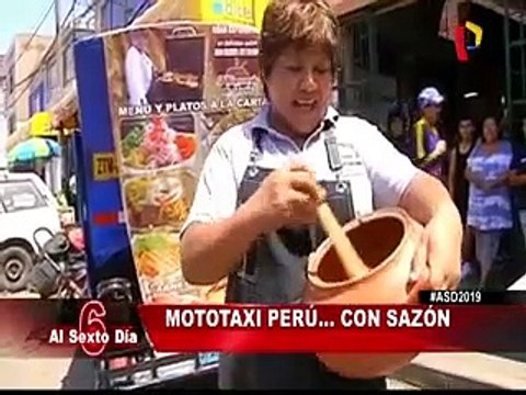 Mototaxis convertidas en puestos de comida causan furor en Lima
