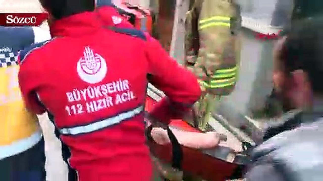 Beyoğlu'nda korkutan yangın