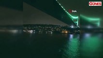 Fatih Sultan Mehmet Köprüsü’nden boğaza atladı! İşte o görüntüler