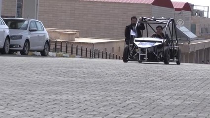 Hrü'deki Mühendis Adaylarından Elektrikli Araç - Şanlıurfa