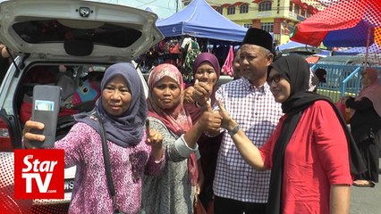 Download Video: Semenyih’s new assemblyman thanks voters in post-victory walkabout