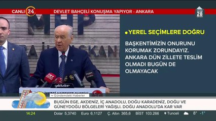 Bahçeli gündemi değerlendiriyor