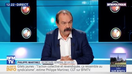 Philippe Martinez: "C'est bien que l'on retrouve le sens de l'action collective et de la revendication"