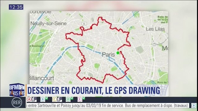 Vous aimez dessiner et courir ? Et si vous vous mettiez au GPS drawing ?