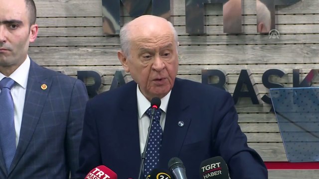 Bahçeli: 'Cumhur İttifakı doğru siyasetin tarafıdır' - ANKARA