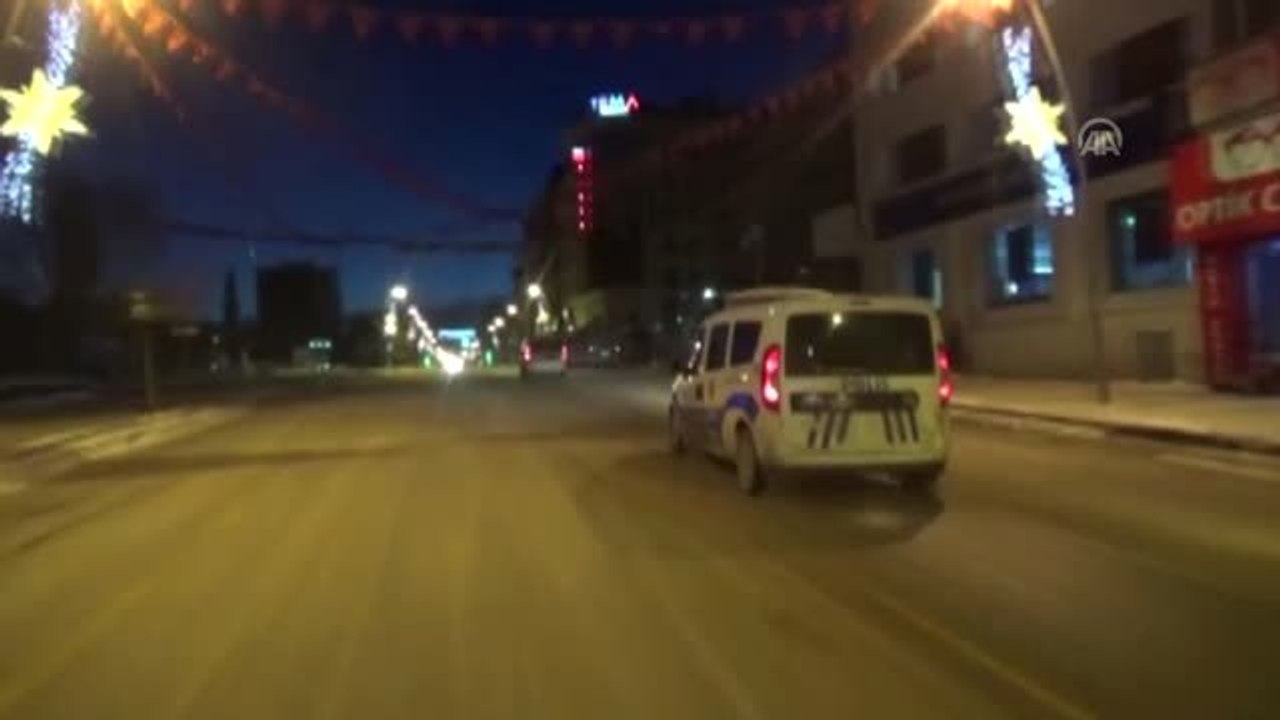 Aranan Kişilere Yönelik Sıfırın Altında 10 Derecede Operasyon