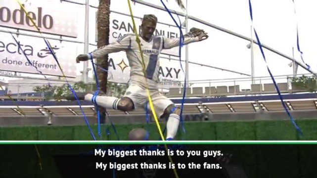 Beckham's dream come true as LA Galaxy unveil statue