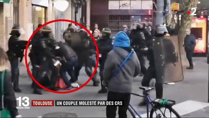 Toulouse : un couple molesté par des CRS sur une vidéo amateur