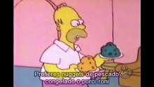 13 - Bart y papa comiendo