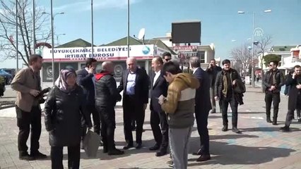 Çavuşoğlu, Büyükçekmece'de Esnaf ve Vatandaşlarla Bir Araya Geldi (1) - İstanbul