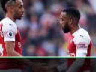 Emery admits he's not sold on Lacazette/Aubameyang partnership