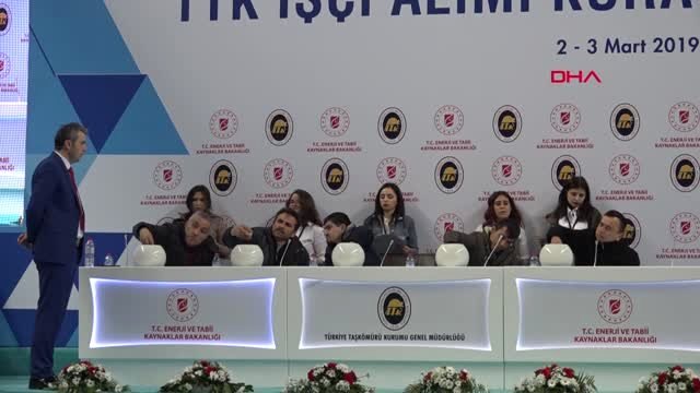 Zonguldak Ttk'ya Alınacak 1000 İşçi İçin Kura Çekimine Devam Edildi