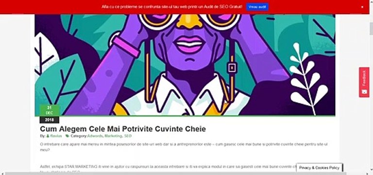 Cum gasim cuvintele cheie potrivite pentru SEO - Flavius Noja