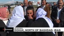 Emotiva vuelta a casa de yazidíes retenidos por el Dáesh en Siria