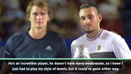 I was down and out but if I can do it, so can you - Kyrgios