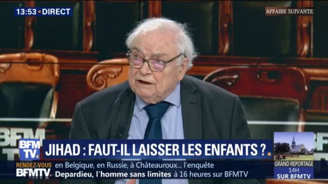 Il faut récupérer les enfants. Henri Leclerc prend position sur le rapatriement des enfants de jihadistes français partis en Syrie