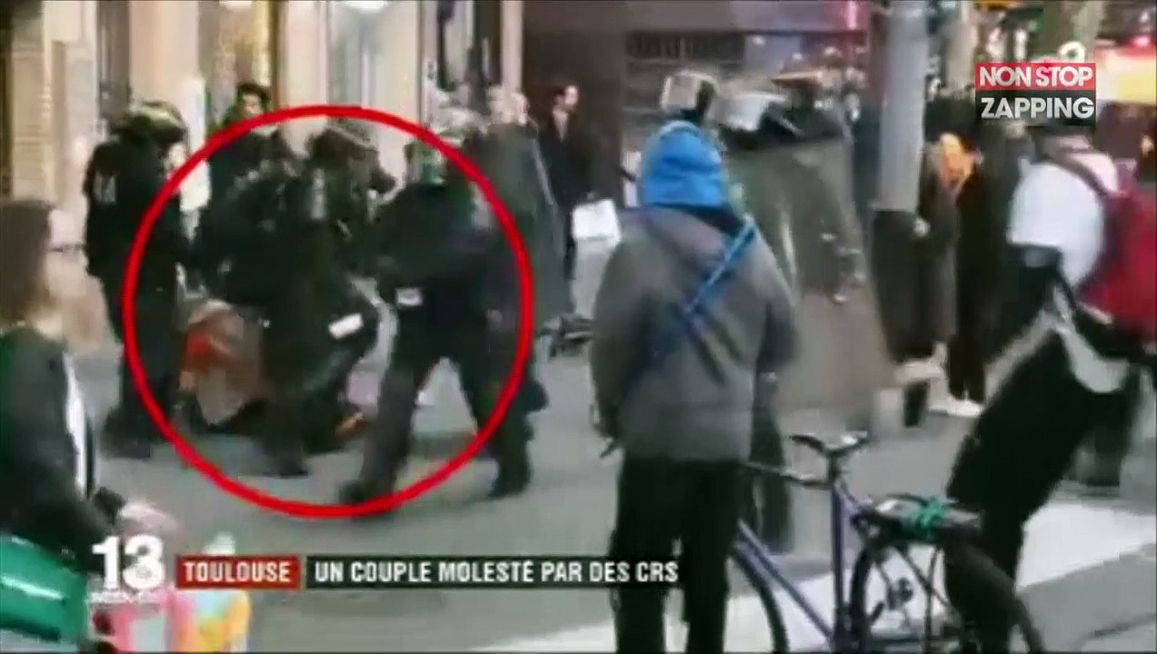 Un couple molesté par des CRS, la vidéo qui fai...