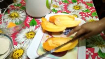 ঘরে বসেই তৈরি করুন পেপের জুস। Make Papaya juice at home।