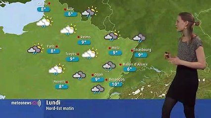 Le temps ce lundi sera agité, avec des averses et des rafales de vent